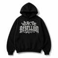 HOODIE PREMIUM 410GR ESTAMPADO FRONTAL WEAR THE REBELLION