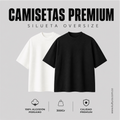 DÚO PACK CAMISETAS BÁSICAS OVERSIZE EXCLUSIVE 300GR